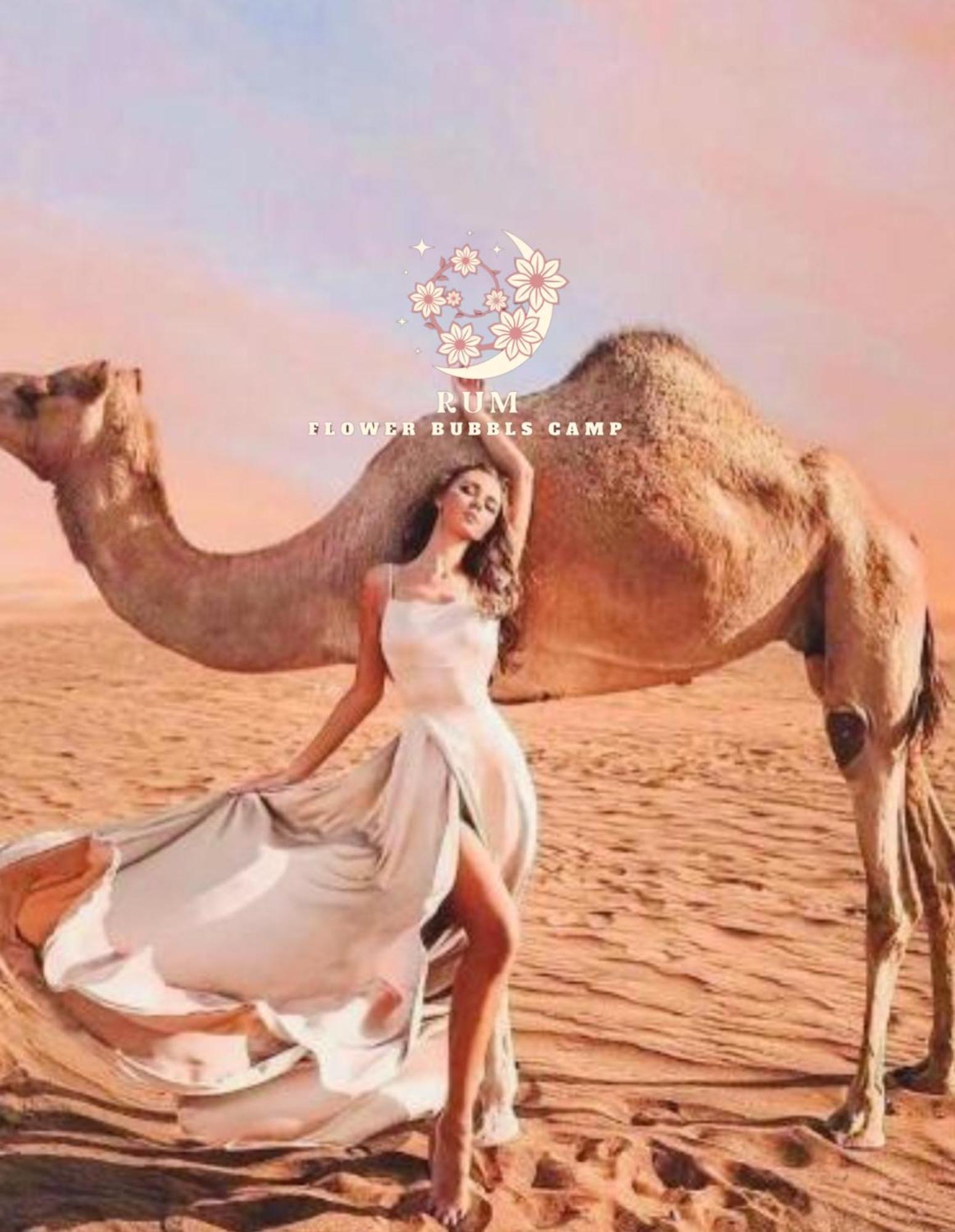 Rum Flower Bubbles Luxury Camp 와디럼 외부 사진