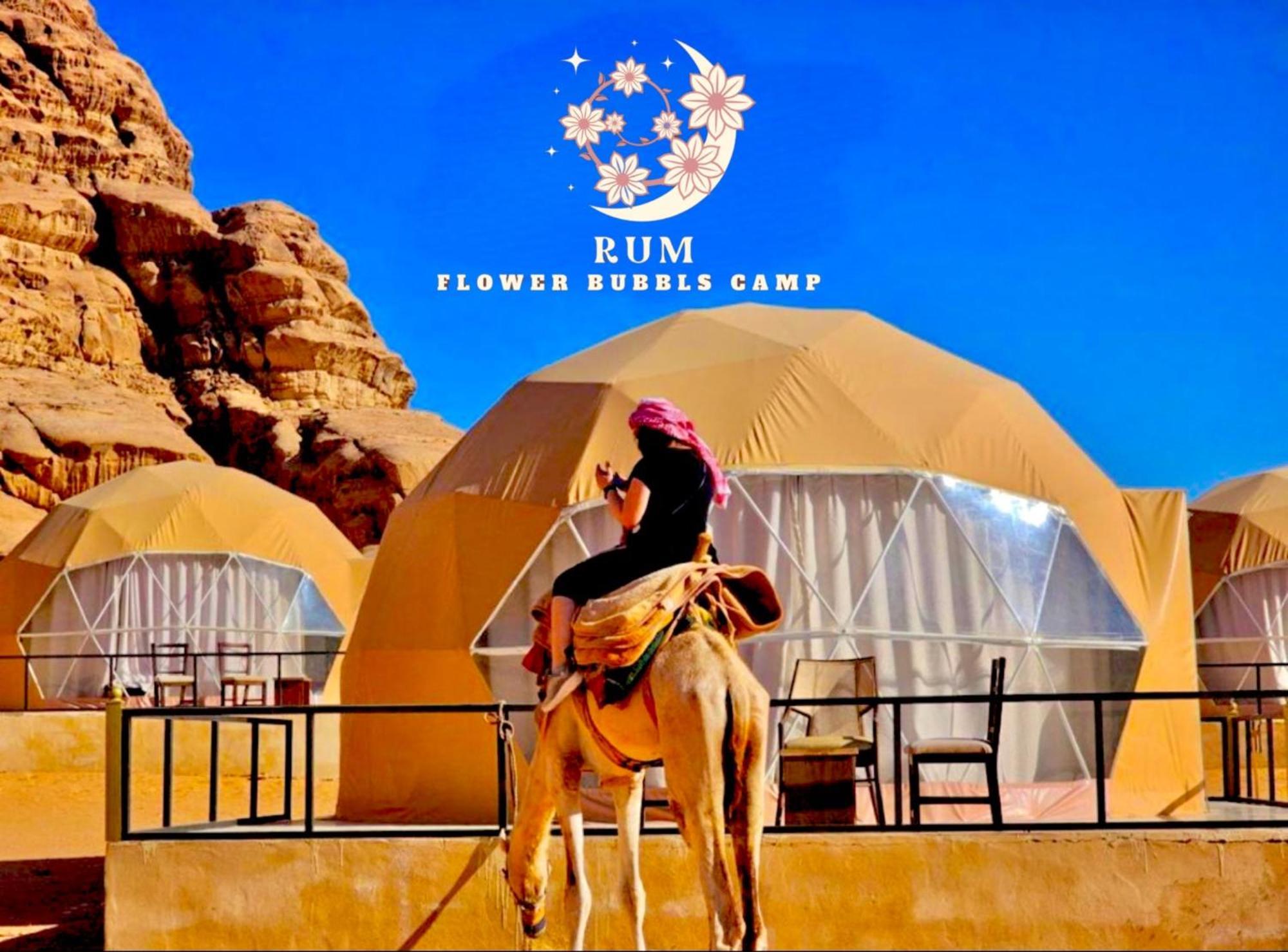 Rum Flower Bubbles Luxury Camp 와디럼 외부 사진