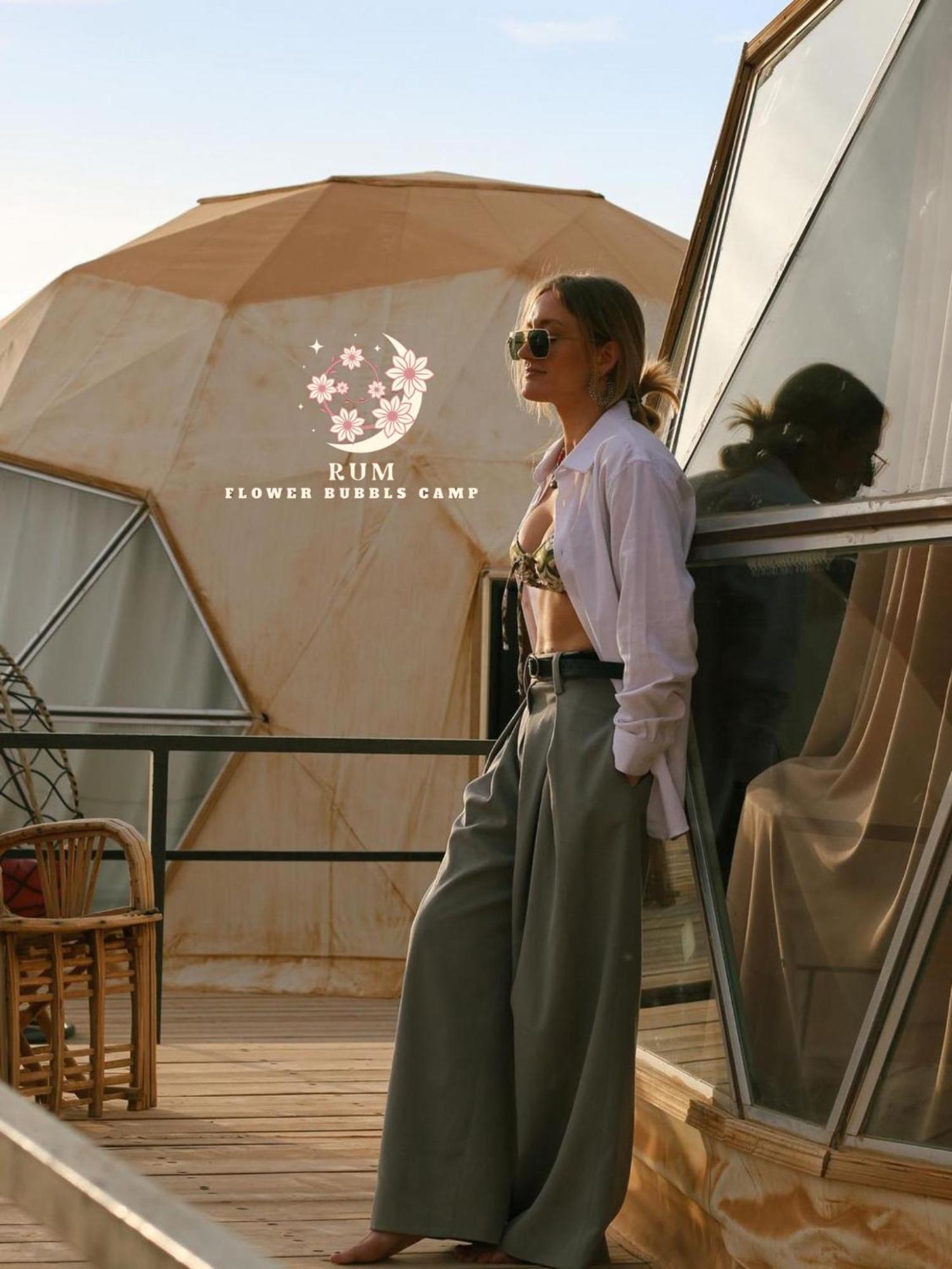 Rum Flower Bubbles Luxury Camp 와디럼 외부 사진