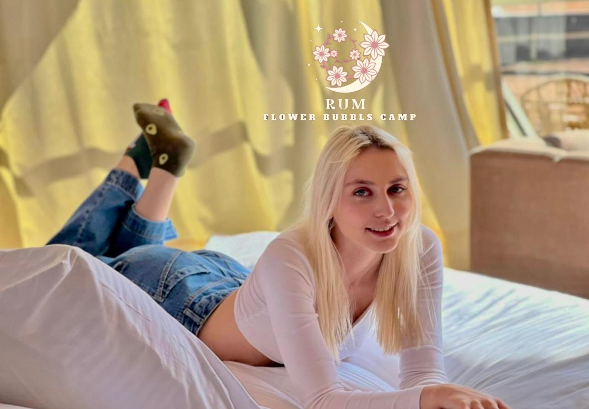 Rum Flower Bubbles Luxury Camp 와디럼 외부 사진