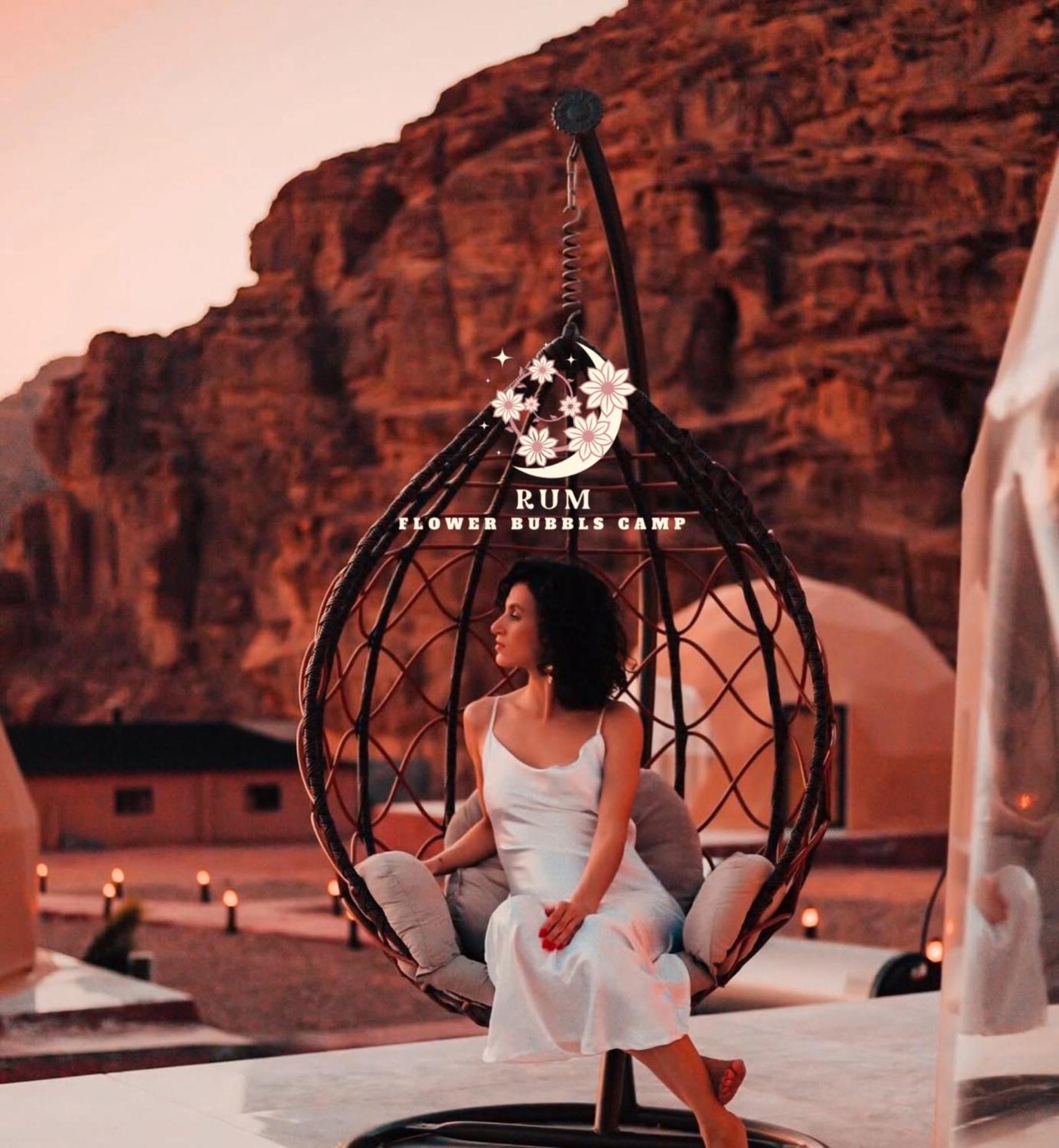 Rum Flower Bubbles Luxury Camp 와디럼 외부 사진